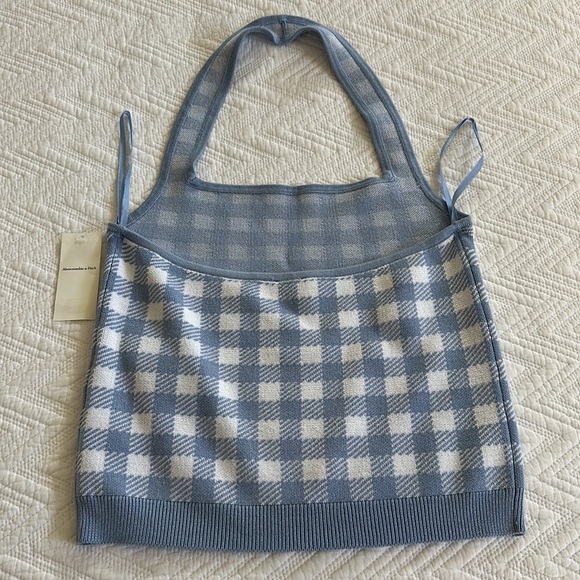 NWT Abercrombie and Fitch crop top halter - Picture 4 of 5